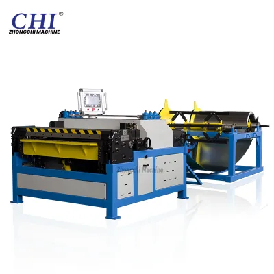 China's New Automotive HVAC Three-Duct 3-Line Motor-Driven Galvanized Stainless Steel Duct Production Line High-Tech Machinery