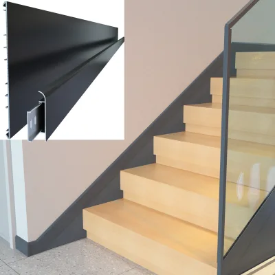 Aluminum Alloy skirting line Luxury Style Staircase Baseboard Indoor Skirting Lines Outdoor Wall Decorative Lines