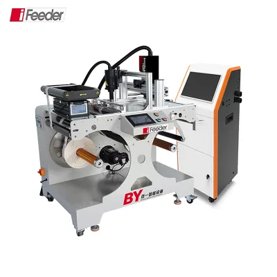 Customized Multifunction Label Printer 2x1 Inkjet Pouch Printer Steel Strip Rewinding Machine for CPP