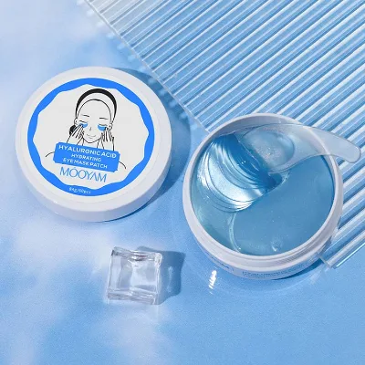 Private Label Hydrogel Collagen Eye Patches Cooling Eyemask Sheet Gel Under Eye Mask