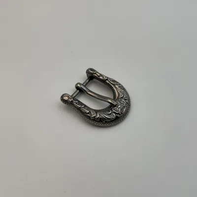 Western Cowgirl Belt Buckle Antique Three-Piece Suit Design Wholesale Factory Direct with Custom Logo Vintage Style Buckle