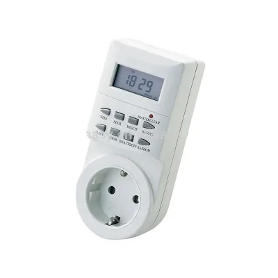 Digital Weekly Time Timer Socket