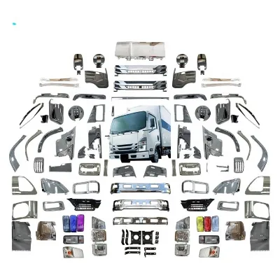 For ISUZU NPR 700P 100P Truck Body Parts ABS Plastic Chrome Plating Truck Spare Parts for ISUZU NPR 100P 700P SERIES