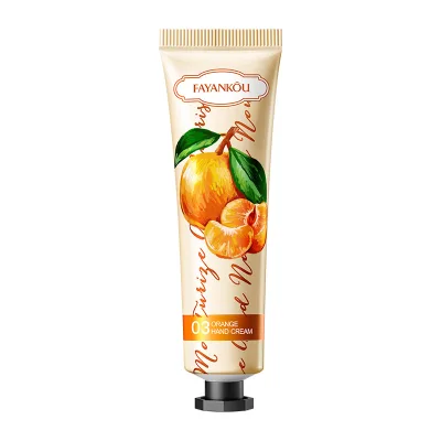 Orange Hand Cream - Moisturizing Hand Cream for Autumn and Winter to Prevent Chapped Hands