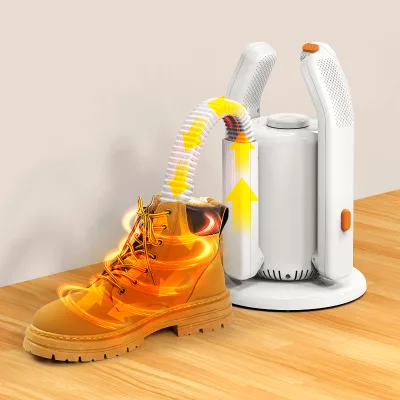 DOUHE New Style Design Rose Salt Sterilization Flexible Sports Dehumidify Device Portable Foldable Boot Shoe Dryer Electric