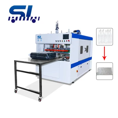 Semi Automatic PET Empty Bottle Bagging and Sealing Machine for Beverage Packaging Line