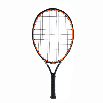 Professional All Carbon Elite Series Prince Tennis Racquet for Teenagers 23 Inches Orange for 4567 Years Old Players