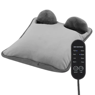 USB Powered Foot Heated Pad Soft Electric Foot Warmer for Home Office Travel Camping