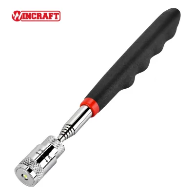 Telescoping Pickup Tool with Flash Light for Picking up Screws Nut Bolt Auto Repair Magnetic Pick up Tool with LED