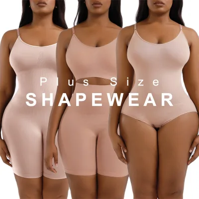 Aoyema Custom Seamless Jumpsuit Brown Shapewear for Women High Elastic Enhancer Butt Lifter Shaper Full Body Shaper Bodysuit
