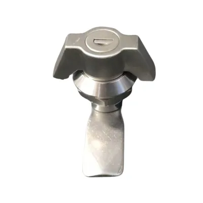 Waterproof 304 Stainless Steel MS408-1-S Cabinet Cam Lock Key Operated Quarter Turn Lock for Warehouse Outdoor Equipment Box