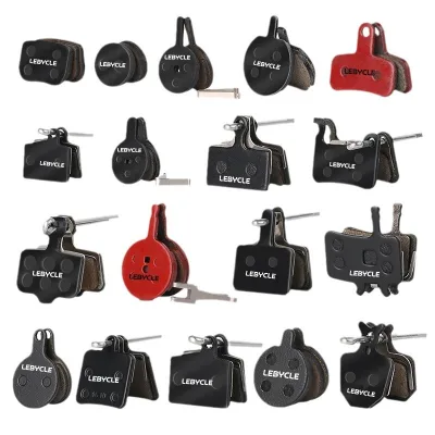 CE Certified Bicycle Upgrade Your Ride Semi-Metallic Disc Brake Pads with High-Strength Steel Backing
