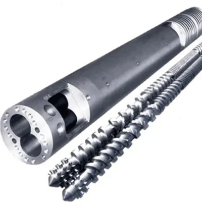 38CrMoAlA Material Parallel Twin Screw Barrel Plastic Extruder Machine Parts for Engineering Plastics HRC 56-58