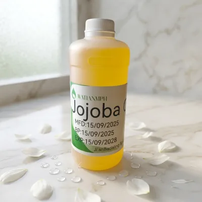 Wholesale 100% Pure Natural Golden Cold Pressed Jojoba Oil Carrier Oil for Hair Skin & Body Care