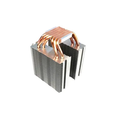 Cooling CPU Heat Sink Six Heat Pipe ARGB Cooling Fan Cooler Master Case Aluminum Customized Heatsink Power Supply 7 Days Yy 4pin