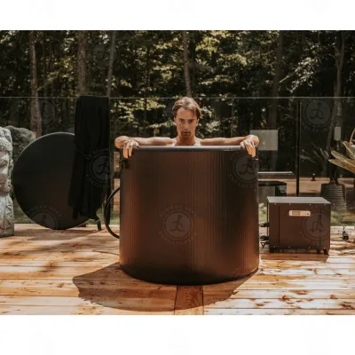 Factory Price Custom Inflatable Ice Bathtub Portable Pvc Folding Fitness Ice Bath Tub Recovery Cold Plunge Ice Tub