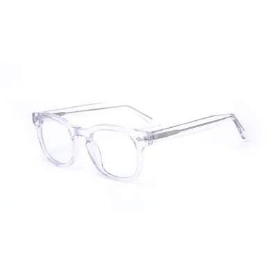 Hot Selling Youth Acetate Rimless Square Sunglasses Gaming Eyewear Frames Wholesale Cheap Glasses JS Brand Fast Delivery