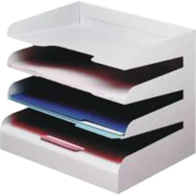 Custom Factory Steel 4 Tier Tool Parts Storage Box Tray Organizer Sorter Rack for Workshop Office Home OEM Rust Proof