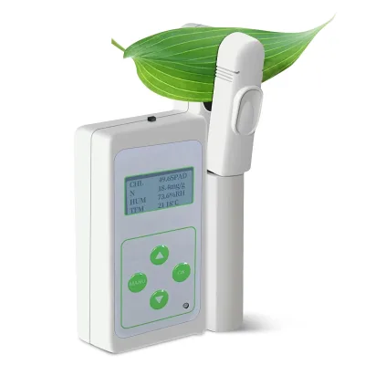 Chlorophyll Analyzer Plant Nutrient Testing, Leaf Temperature Meter, Leaf Humidity Meter, Compact Portable, Perfect for Agricult