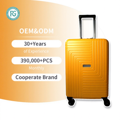 2026 Multi-color Customized Best-selling Business Luxury Durable Fashionable Lightweight PC 4-Wheel Spinner Luggage Travel