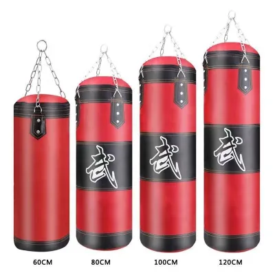 Wholesale Empty Boxing Sand Bag Empty Punching Bag Hanging Kick Sandbag for Boxing Training