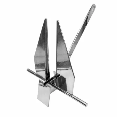 Precision Investment Casting Stainless Steel Danforth Anchor Polished Marine Hardware Fluke Anchor for Boat Sourcing