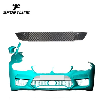 Dry Carbon Fiber F90 M5 Front License Trim for BMW F90 M5 2018-2020