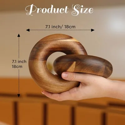 Whole Sale Price Solid Wood Decor Best Gift Great Quality Wooden Napkin Rings