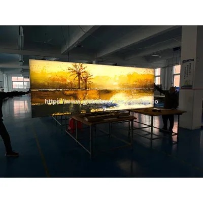 Factory direct Frameless Advertising Light Boxes Tension Fabric SEG Light Frames Fabric Light Box Textile Lightbox for Trade Show