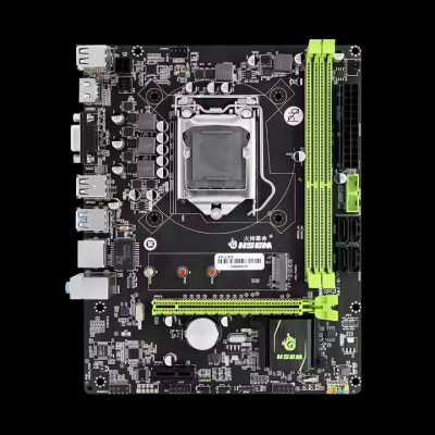 HSGM Motherboard H61-V1816 100M Laptop Motherboard Desktop Computer Hardware Motherboard