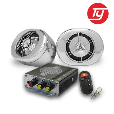 Motorcycle Audio with Alarm Function Mp3 Player,support Bass/treble/balance Function