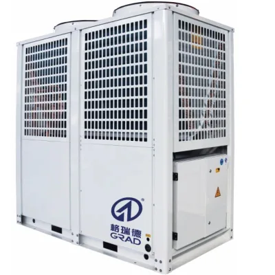 New 1000KW R-410A Energy Saving Air Source Single-compressor Two-stage Air Cooler Floor Standing AC Motor for Shopping Mall