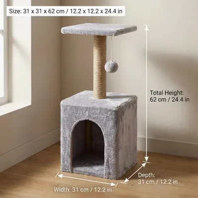 Wholesale Environmental Protection Modern Castle Climbing Apartment Pet Cat Tree Toys Indoor Indoor