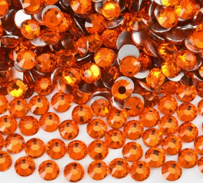 New Color Sun Red Non Hot Fix Rhinestones Stone for Phone Peacock Blue Cristal Round Nail Flatback Wholesale