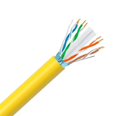 High-Speed Indoor CAT6A 4pr 23AWG Network Cable 305m 0.57mm 0.55mm 0.53mm UTP Communication Cables