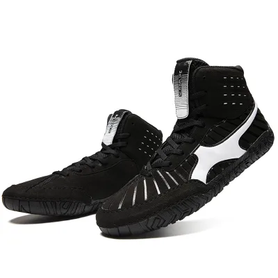 Day Key New Design Custom Fitness Training Bodybuilding Manufacturers Athletic Sport Wrestling Shoes for Men