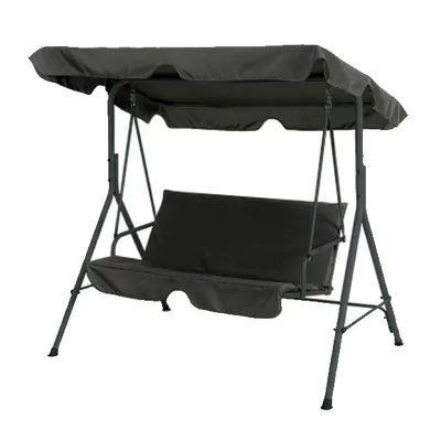 Wholesale Outdoor Garden Swing Chair Set 2/3 People Patio Swing Chair with 5cm Adjusted Cushion for Patio Garden