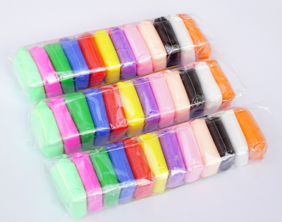 Factory EN71 Passed Non Toxic Ultra Super Light Clay 12/24/36 Colors Clay Kit With Tools EN71 Kids Play Air Dry Modeling Clay