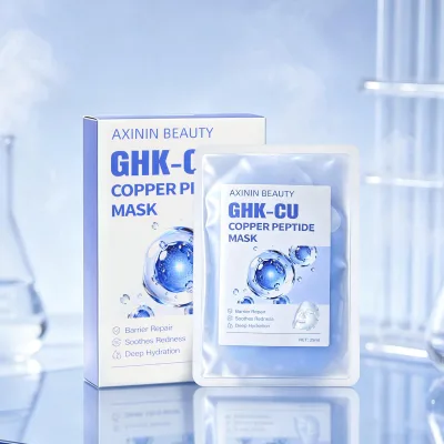 HANLINGER Private Label Centella Asiatica Panthenol Ghk-Cu Copper Peptide Mask