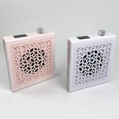 Custom Salon Use Portable Pocket Sized High-Definition Display 6000RPM Powerful Suction USB Charging Mini Nail Dust Collector