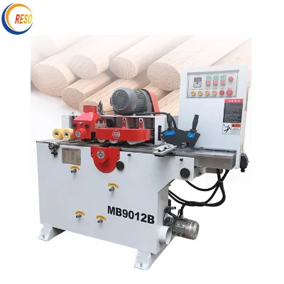 Double Sided Cutting for Wooden Sticks Maker Broom Handle Wood Mop Round Stick Making Machine