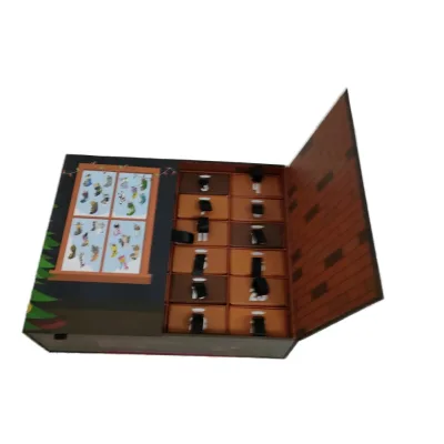 Handmade Custom Recyclable Cardboard Blind Box for Toys and Gift Packaging with Four-Color Printing