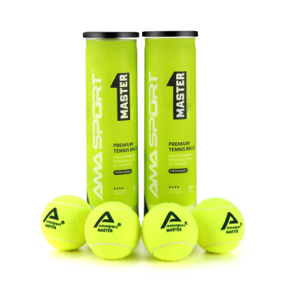 AMA SPORT Tennis Ball Manufacturer TN01 Best Quality Tournament Balle De Tennis Customized Tennis Ball