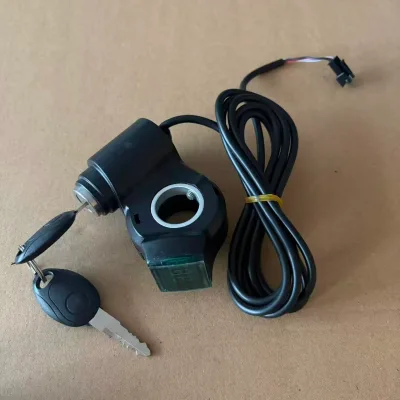 High Quality KUGOO M4 Electric Scooter Accessories, Green Digital Display Power Switch Lock Key Throttle