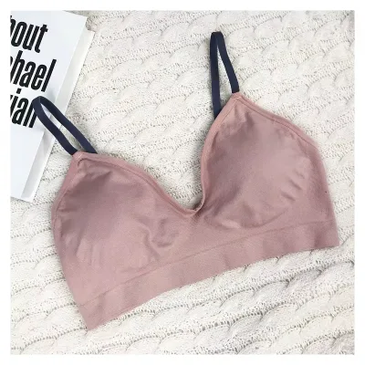 Woman Gym Wear Yoga Bra Active Apparel Hot Style Seamless Custom Summer Western Women Double Comfort Top Everyday Bra