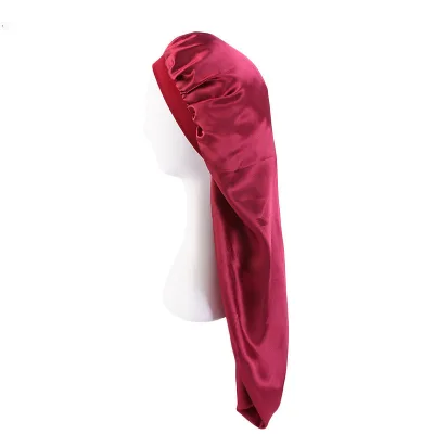 Long Hair Satin Bonnet,hair Bonnet for Long Braids,sleep Long Bonnet
