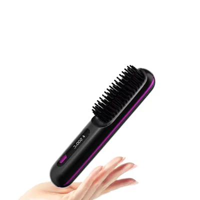 Wholesale High-quality Straight Hair Comb with Temperature Display Ceramic Comb and Anti Scald Comb