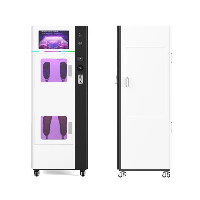 Wholesale Ozone UV Disinfection Washing Machine Shoes Washing Machine for Shoes Cleaning Vendo Shoes Cleaning Vending Machine
