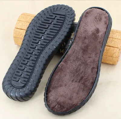 Rubber Soles Autumn Winter Hooks Soles Transparent Crystal Shoes Protector Non-slip Tendon Bottom Hand-knitted Slippers Shoes