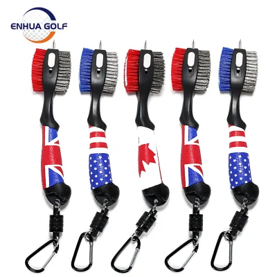 Golf Club Brush Cleaner With Retractable Cleaning Golf Brush Cleaner Professional Golf Brush